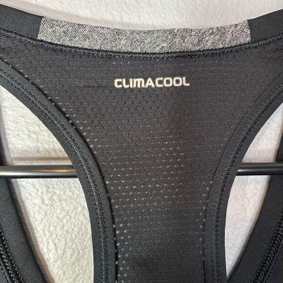 Adidas TechFit ClimaСool Athletic Tank Top Workout Racerback Performance Black S - Picture 3 of 5